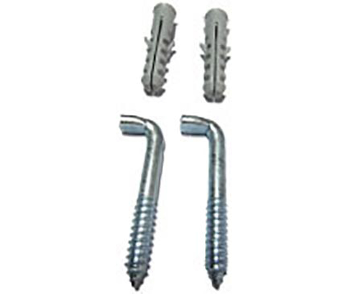 Kukasti šraf za bojler M8 x 100 mm sa tiplovima za montažu na zid